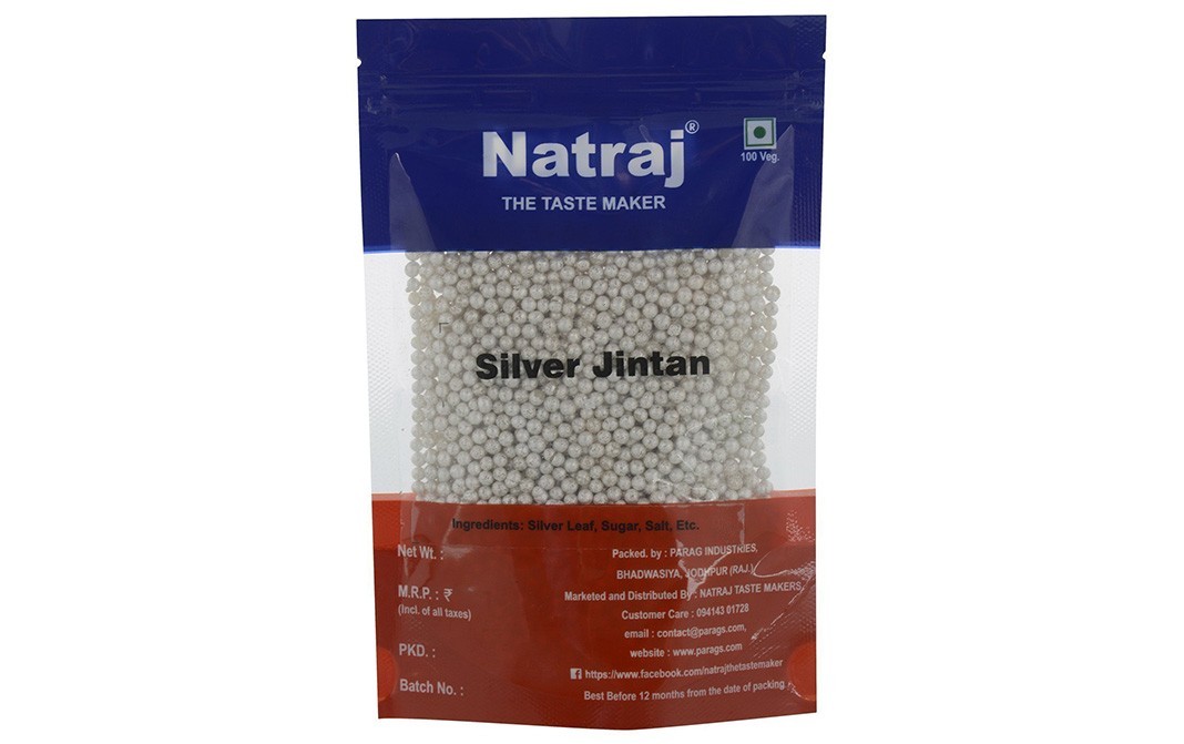 Natraj Silver Jintan    Pack  100 grams